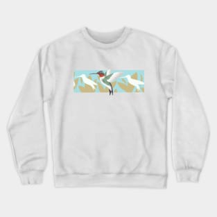 Humming bird flying Crewneck Sweatshirt